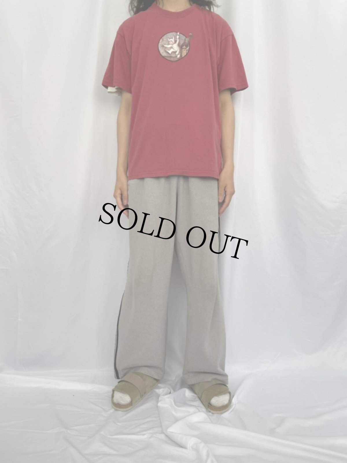 画像2: かいじゅうたちのいるところ 絵本プリントTシャツ L (2)