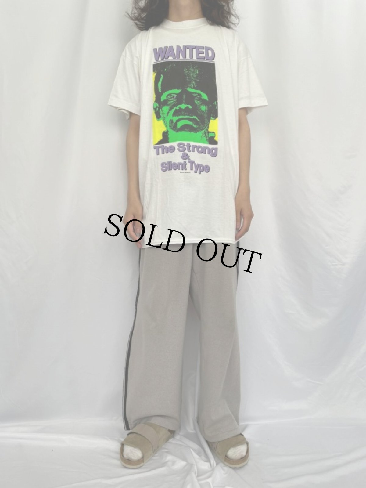 画像3: 90's FRANKENSTEIN "WANTED" コスチュームキッド付き Tシャツ ONESIZE (3)