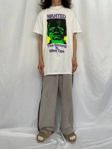 画像3: 90's FRANKENSTEIN "WANTED" コスチュームキッド付き Tシャツ ONESIZE (3)