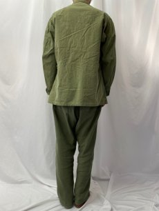 画像4: 60's U.S.ARMY ジャングルファティーグジャケット 2nd REGULAR-MEDIUM (4)