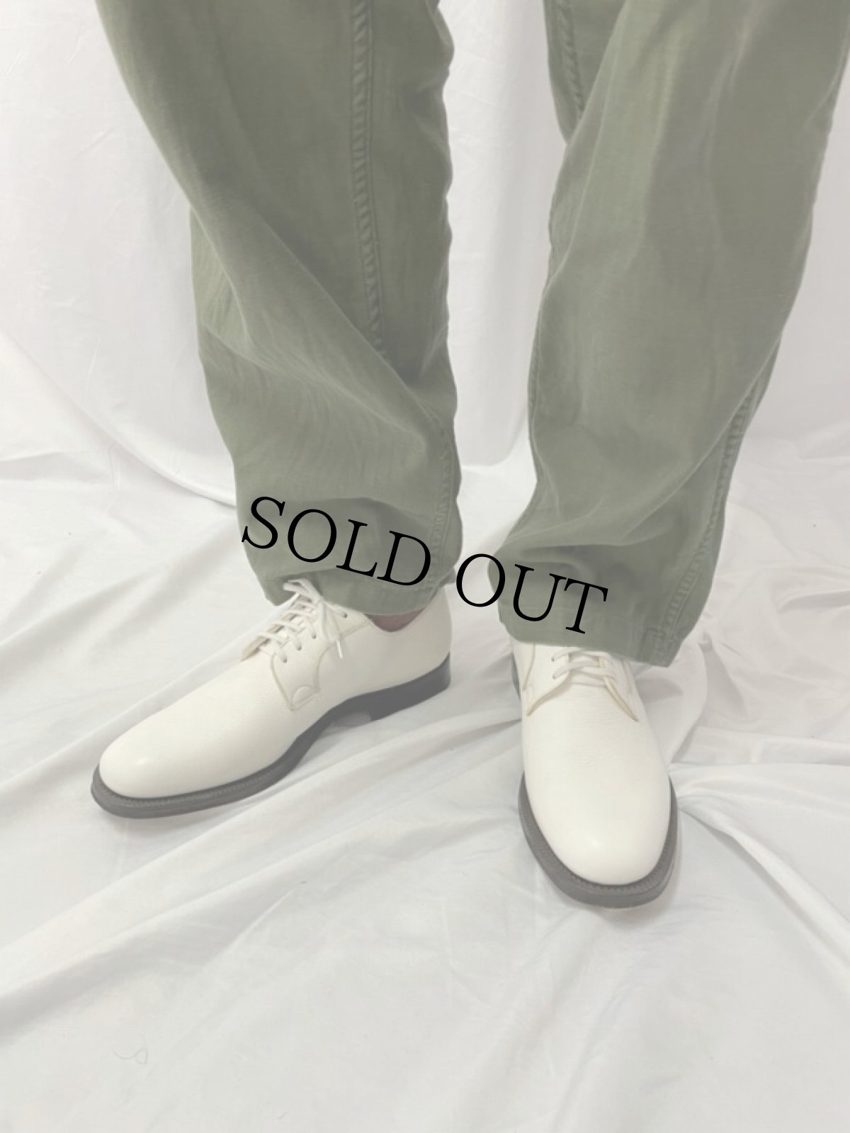 画像2: 2000's Church's ENGLAND製 プレーントゥ レザーシューズ (2)