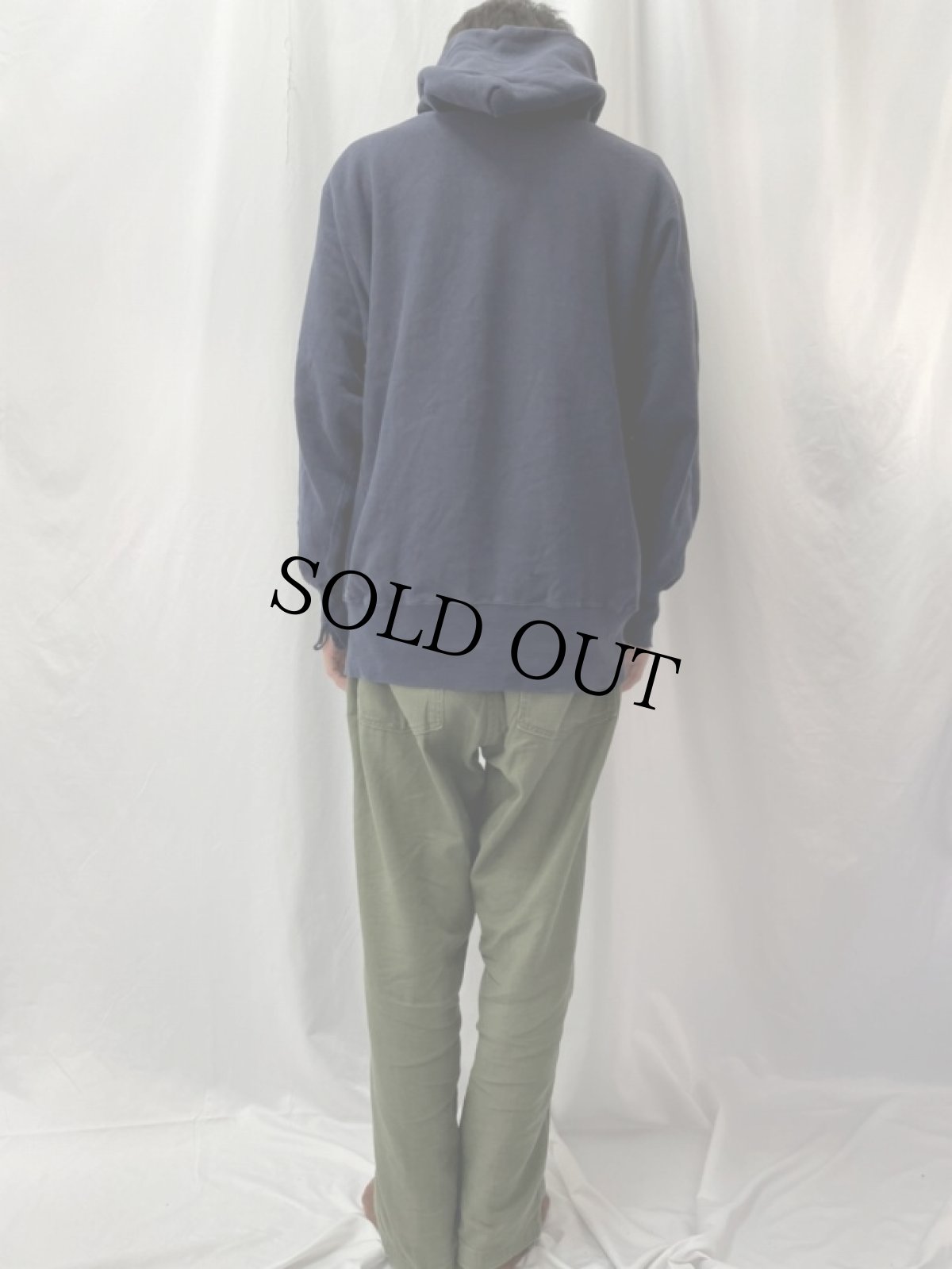 画像4: 70〜80's Champion REVERSE WEAVE 単色タグ USA製 "WISSAHICKON SOCCER" スウェットフーディL (4)