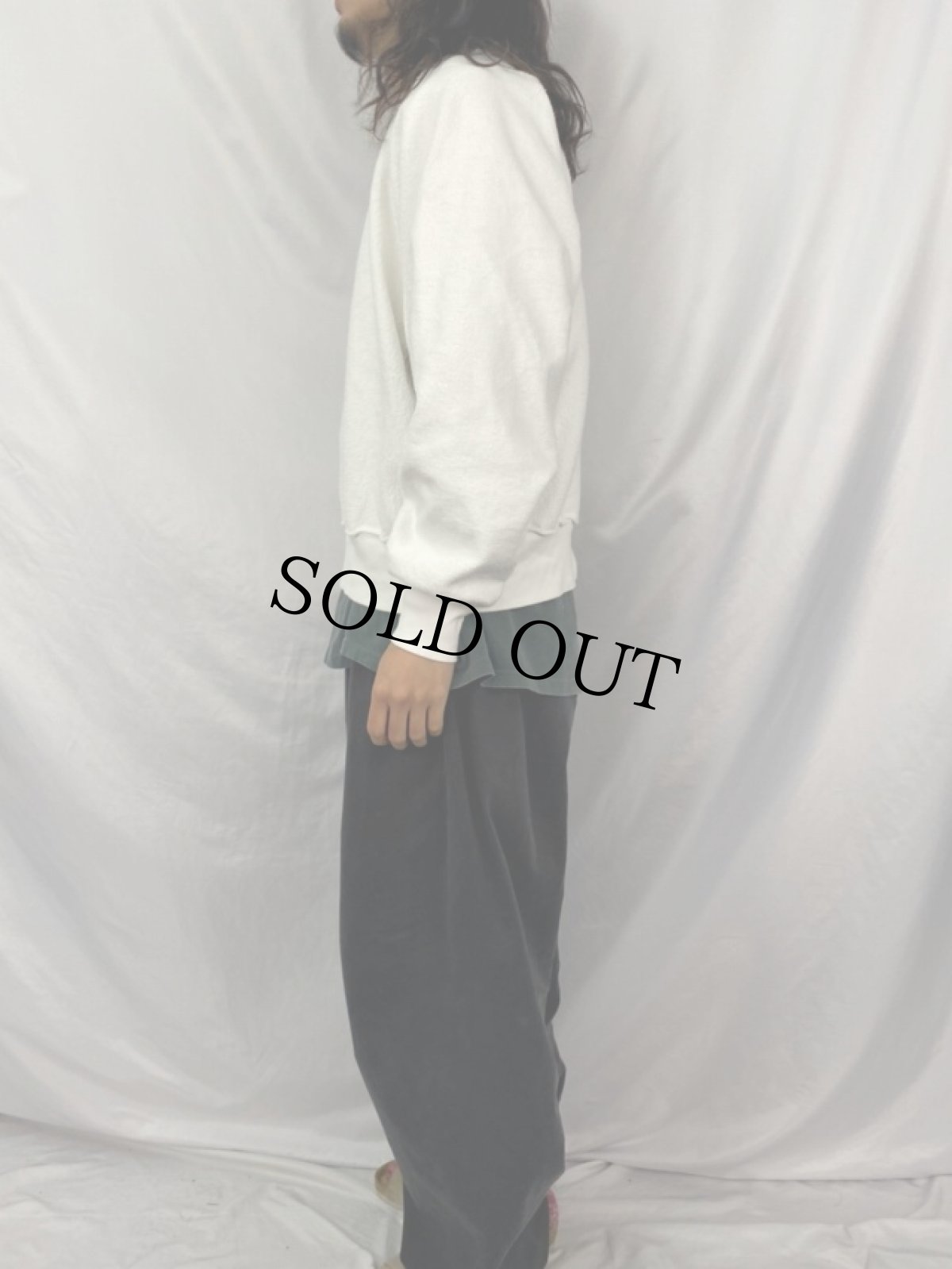 画像3: YEEZY インサイドアウトデザイン スウェット 無地 (3)