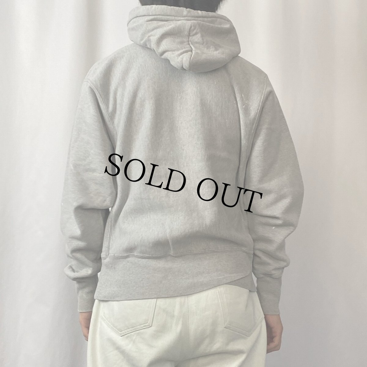 画像3: Champion REVERSE WEAVE "WEST POINT" プリントスウェットフーディ M (3)