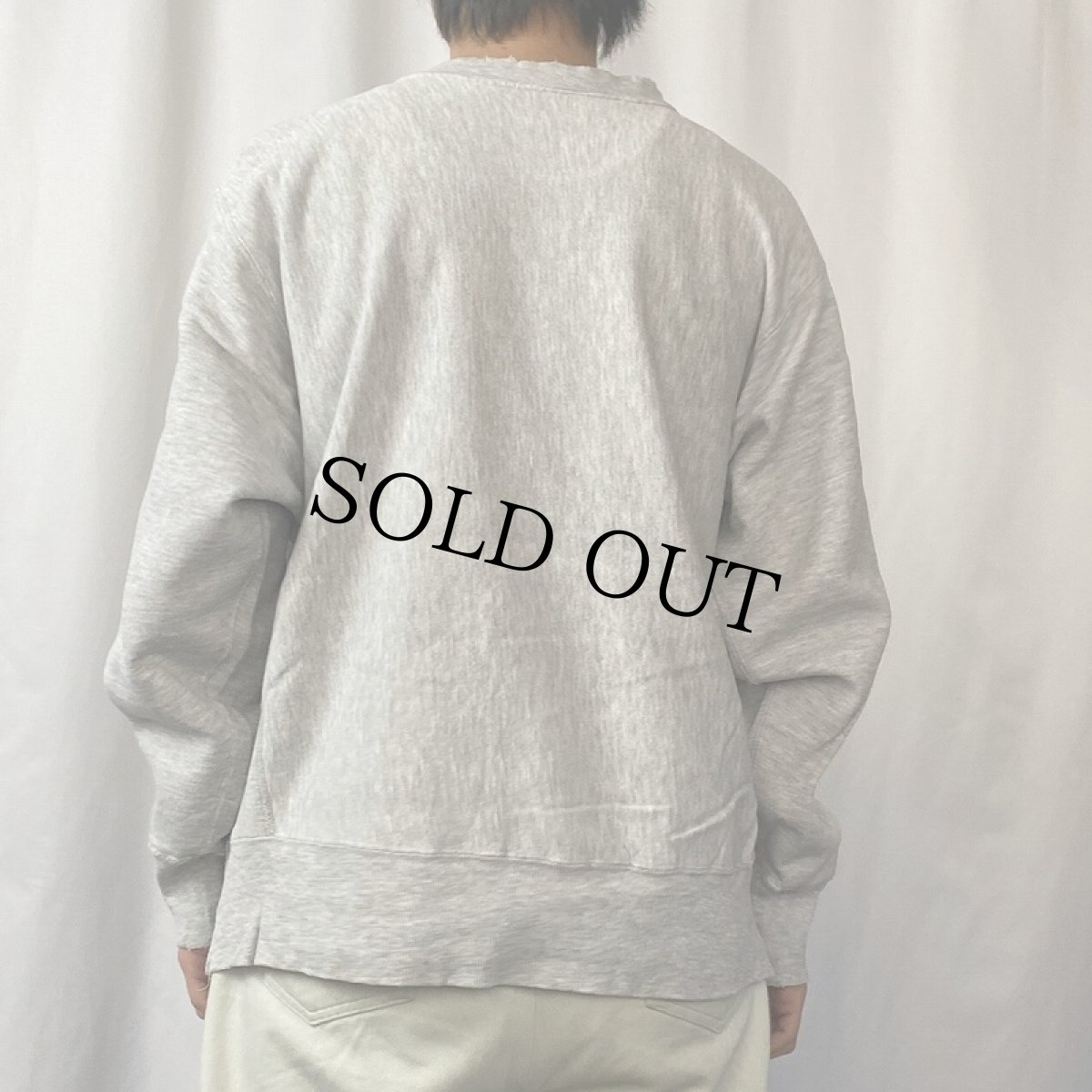 画像3: 80's Champion REVERSE WEAVE USA製 トリコタグ 目付き L (3)