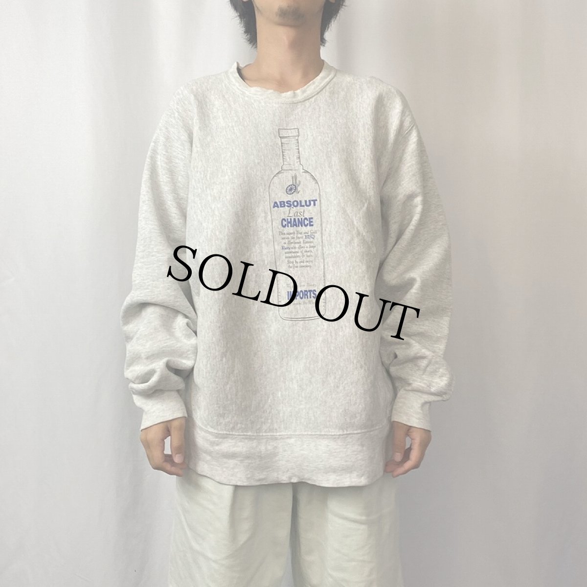 画像3: 90's Lee USA製 REVERE WEAVE TYPE "LAST CHANCE SALOON" プリントスウェット XL (3)