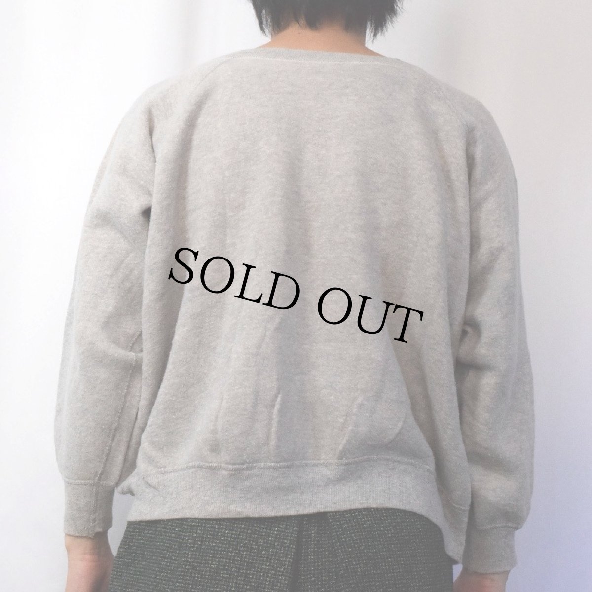 画像3: 50〜60's 無地ラグランスウェット   (3)