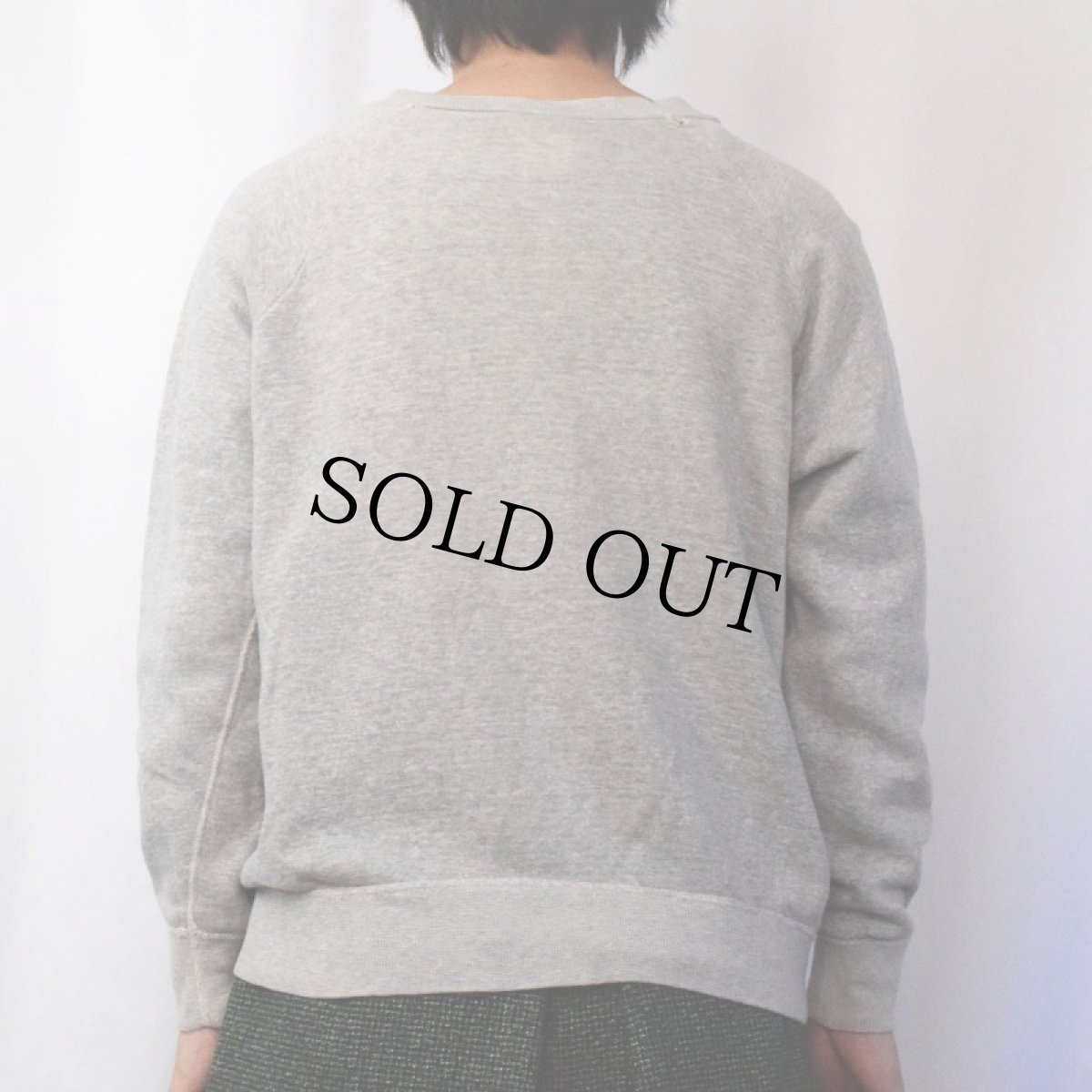 画像3: 60's Hanes 無地ラグランスウェット   (3)