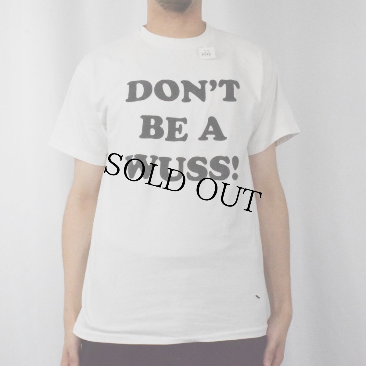 画像3: 90's Teradata USA製 "DON'T BE A WUSS !" コンピューター企業プリントTシャツ M (3)