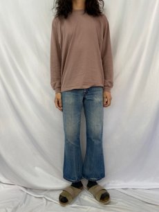 画像2: 70's Levi's 646 CANADA製 オレンジタブ ブーツカットデニムパンツ W30 (2)