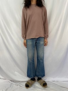 画像2: 70's Levi's 646 CANADA製 オレンジタブ ブーツカットデニムパンツ W30 (2)