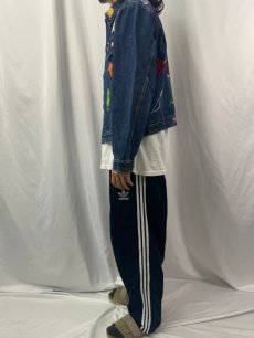 画像4: 80〜90's Levi's ハンド刺繍 デニムジャケット (4)