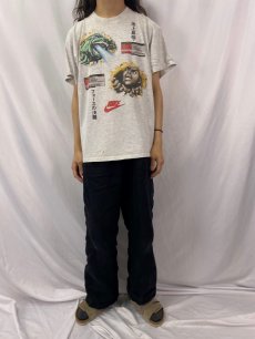 画像3: 1992 NIKE USA製 "CHARLES BARKLEY×GODZILLA" イラストプリントTシャツ XL (3)