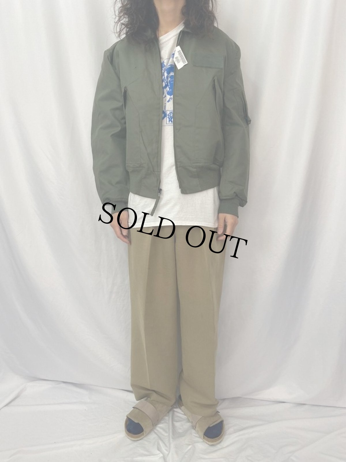 画像2: 2010's USAF CWU-36/P "NOVOLOID" フライトジャケット DEADSTOCK LARGE (2)