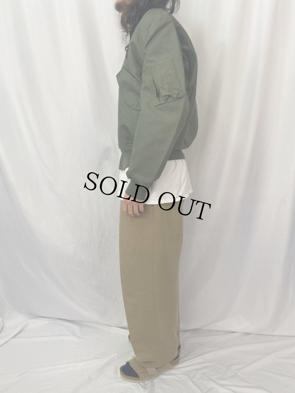 画像3: 2010's USAF CWU-36/P "NOVOLOID" フライトジャケット DEADSTOCK LARGE (3)