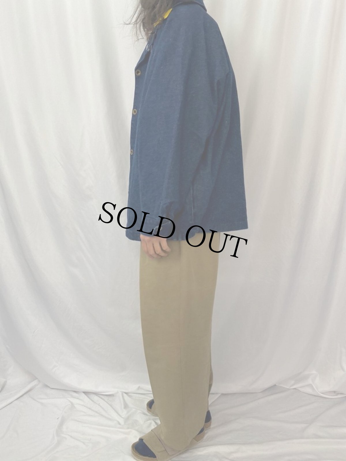 画像3: デザイン デニムジャケット (3)