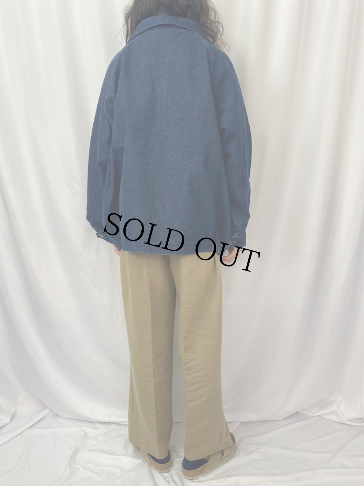 画像4: デザイン デニムジャケット (4)