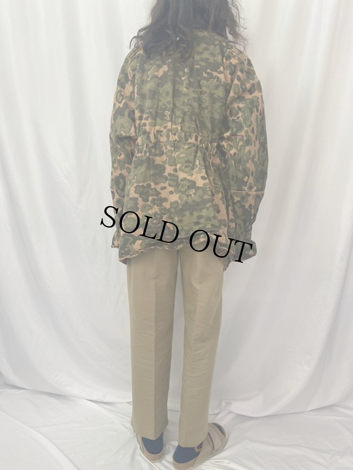 画像5: リプロダクト ナチスドイツ軍 武装親衛隊 SS迷彩スモック XL (5)