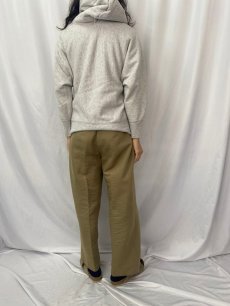 画像4: 80's Champion REVERSE WEAVE USA製 トリコタグ ハーフジップ スウェットフーディー M (4)