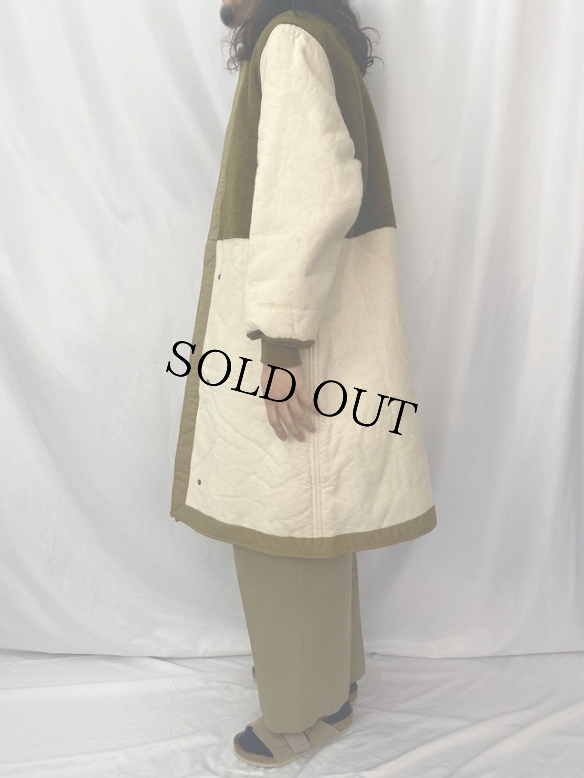 画像3: UNKNOWN ミリタリー ボアパイルライナーコート 42 (3)