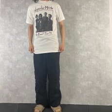 画像3: 1993 Depeche Mode "devotional tour" ロックバンドツアーTシャツ (3)