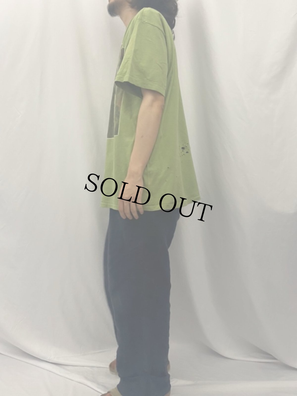 画像3: 90's SANTA CRUZ tom knox USA製 "BUSHITLER" プリントTシャツ XL (3)