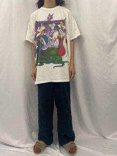 画像3: 90's Disney villains USA製 "TIME FOR SOMEBEAUTY SLEEP!" キャラクターTシャツ ONESIZE (3)