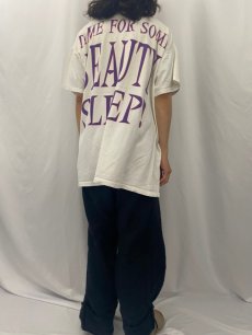 画像5: 90's Disney villains USA製 "TIME FOR SOMEBEAUTY SLEEP!" キャラクターTシャツ ONESIZE (5)