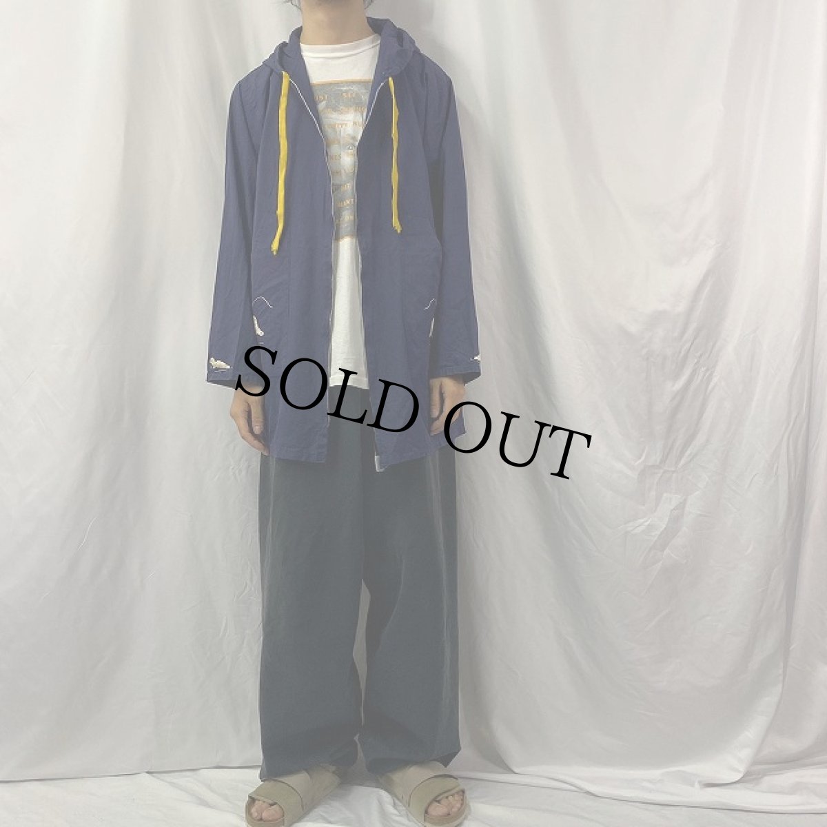 画像2: VINTAGE ハンドステッチ コットンエスキモーコート (2)