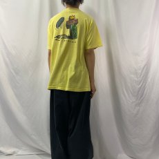 画像4: 90's SKT KULTUR RISING USA製 スケートブランドTシャツ XL (4)