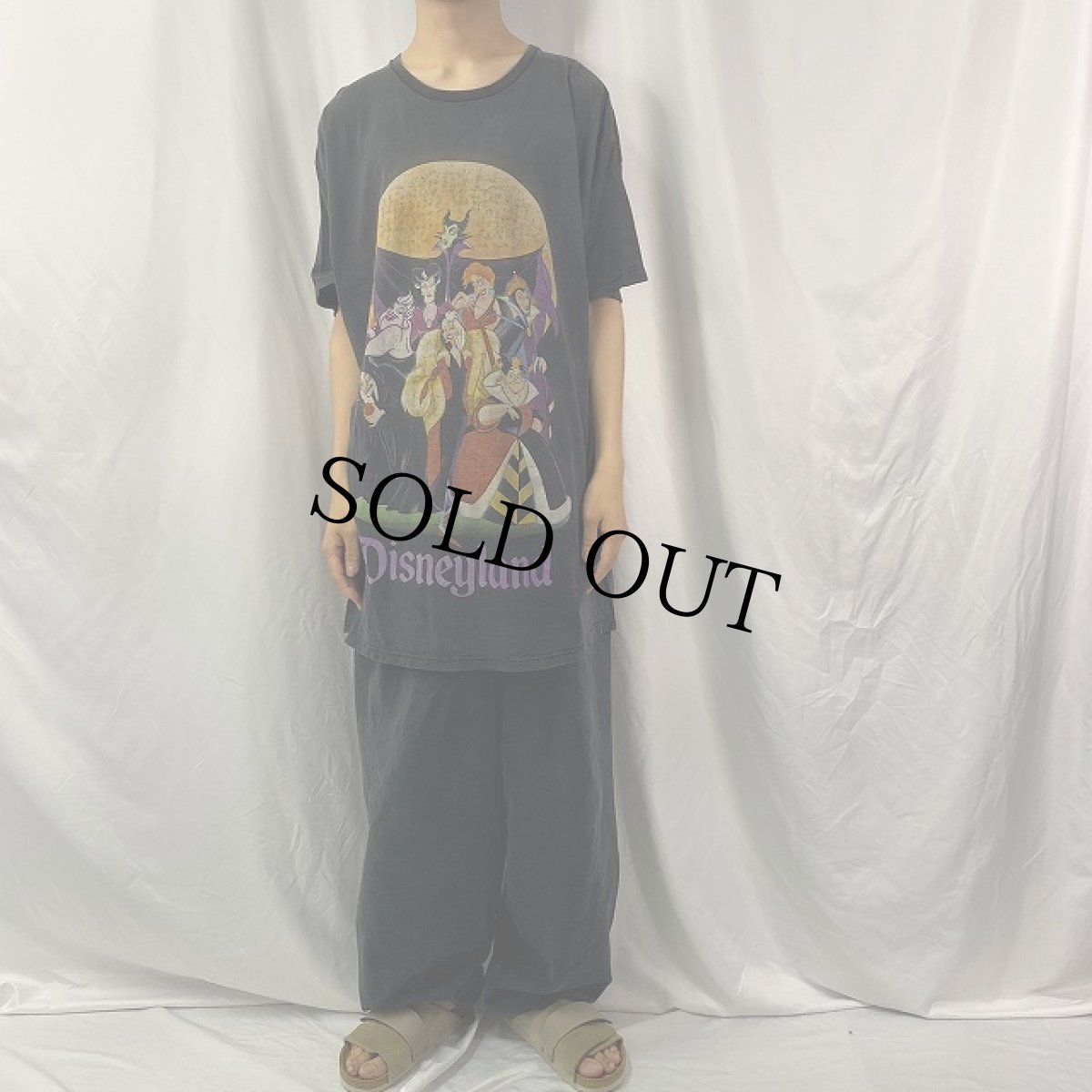 画像2: 90's USA製 Disney villains キャラクタープリントTシャツ ONE SIZE (2)