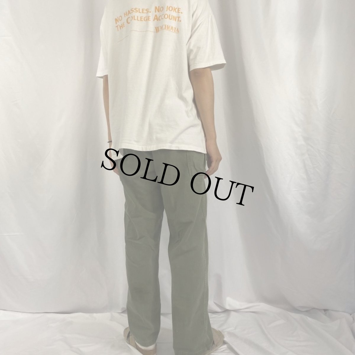 画像4: 40〜50's U.S.ARMY 13スター M-43 HBTベイカーパンツ W28 (4)