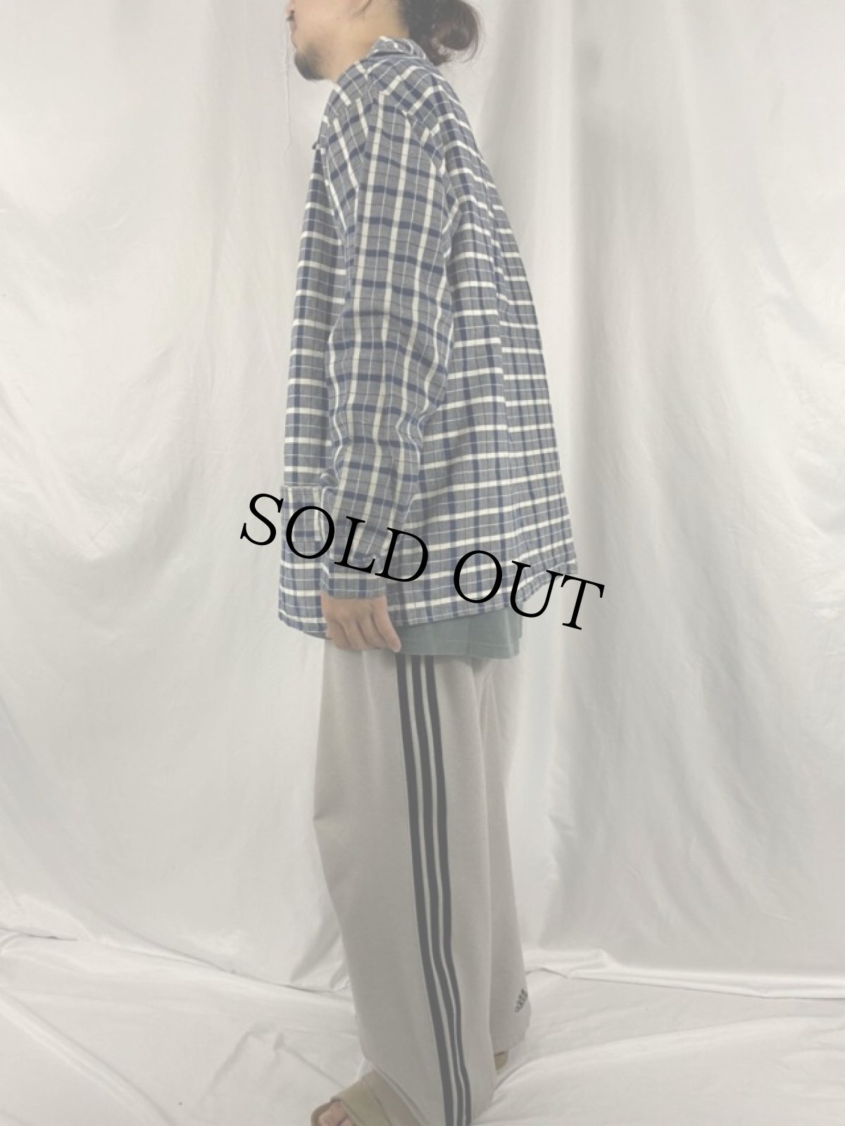 画像3: 40's French Work "Palaka type" Check Coverall (3)