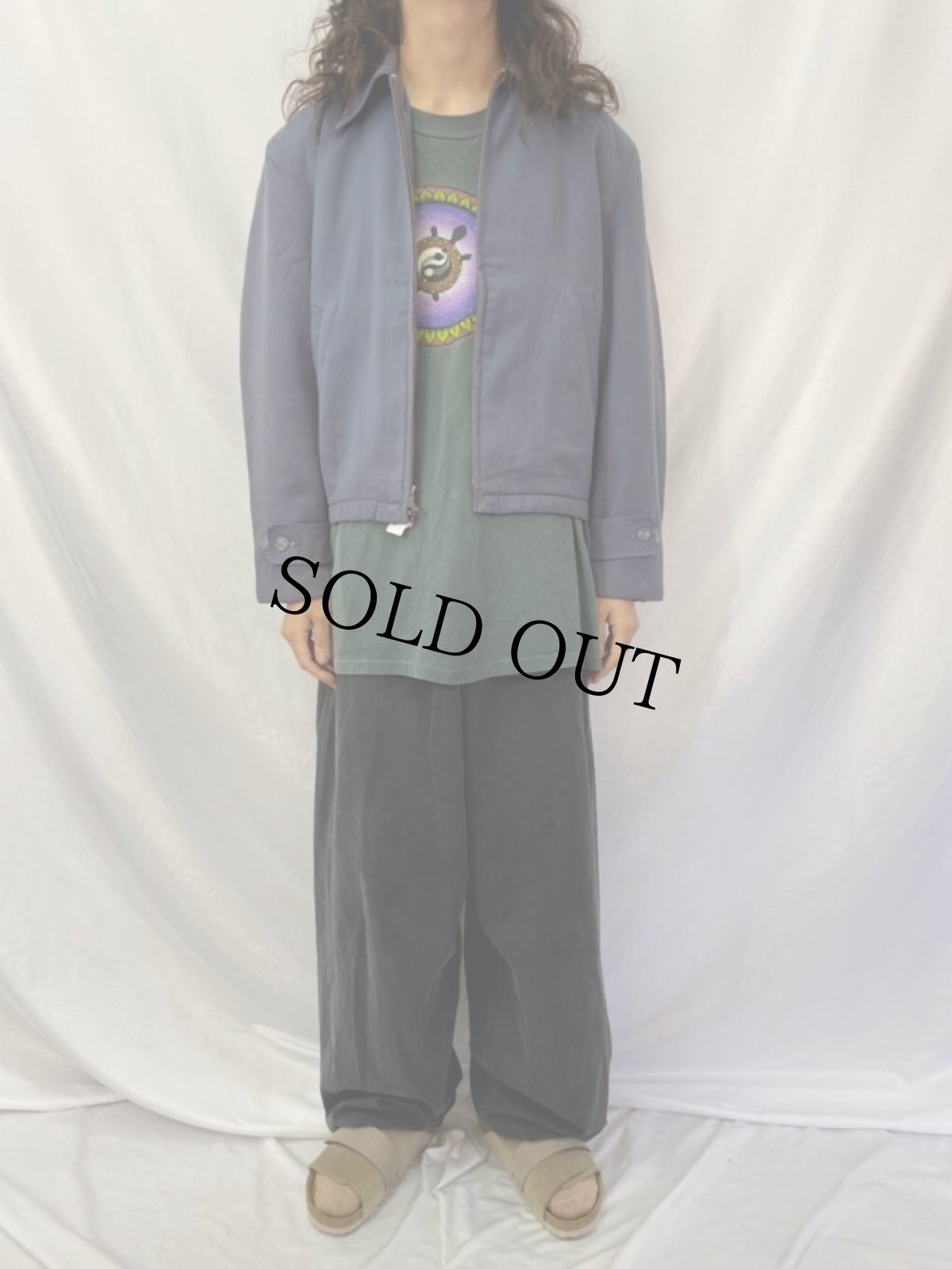 画像2: 50〜60's ギャバジンジャケット (2)