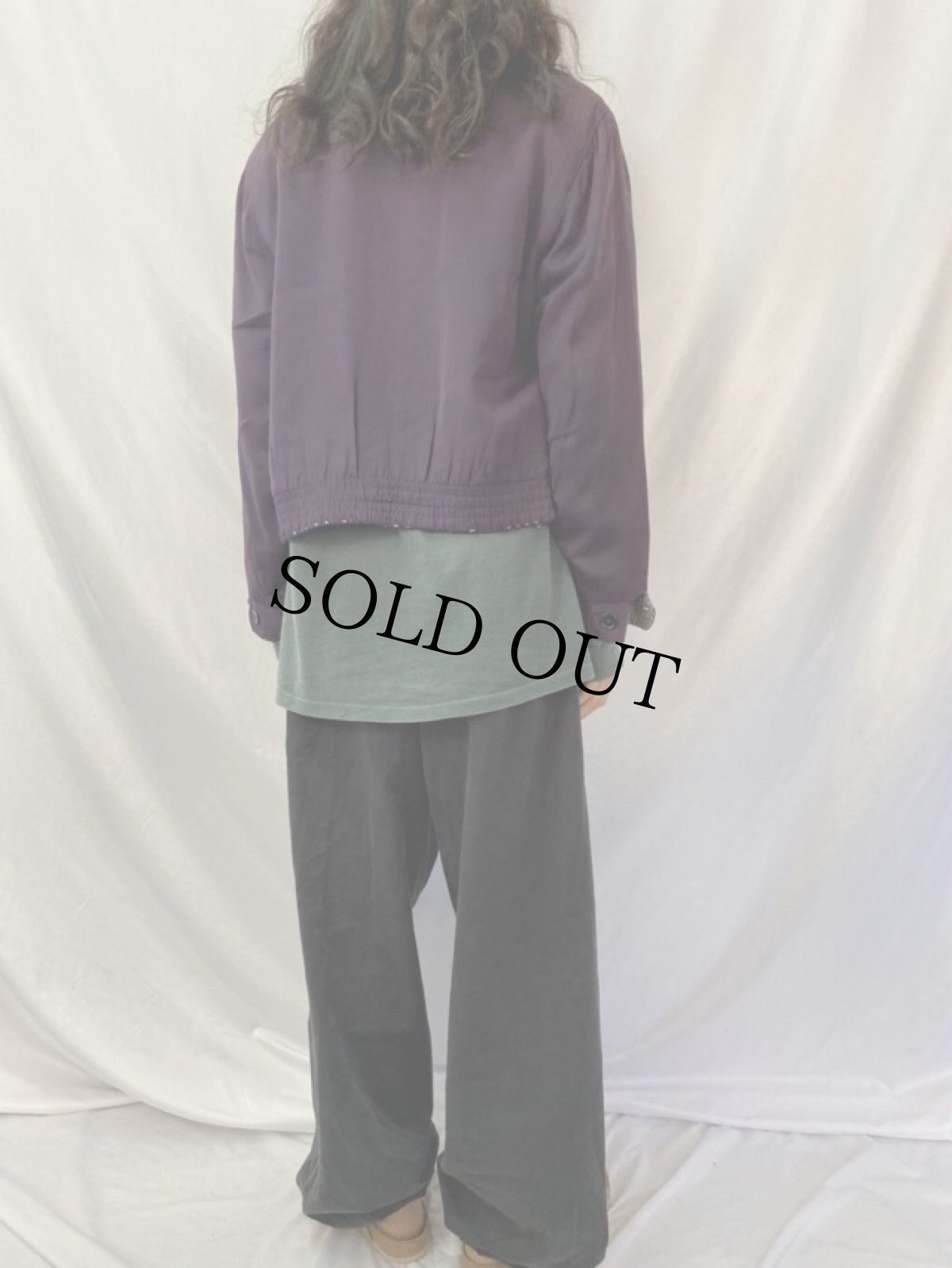 画像5: 50〜60's WINDBREAKER リバーシブル ギャバジンジャケット (5)