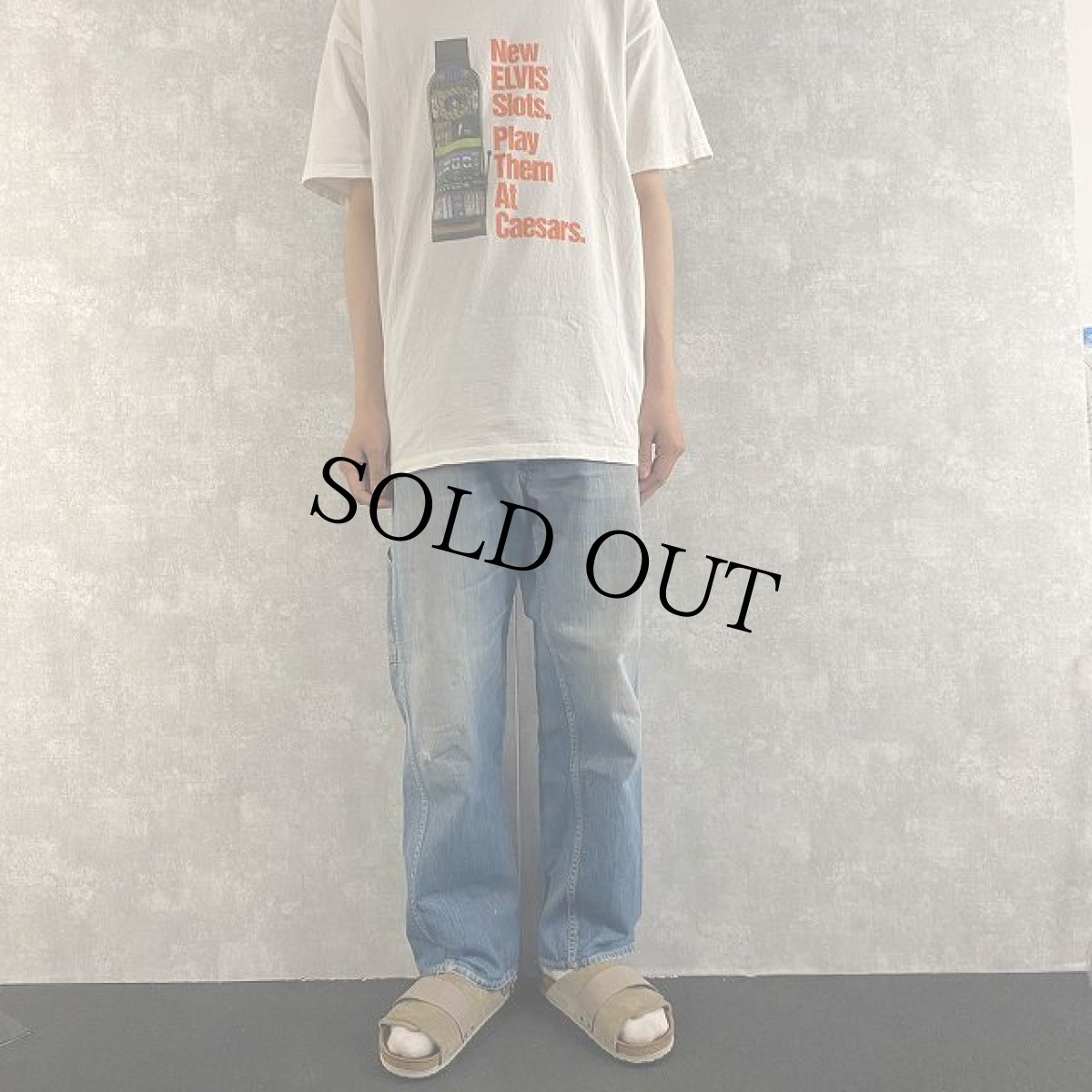 画像2: Can't BusteEM デニムパンツ W34 (2)