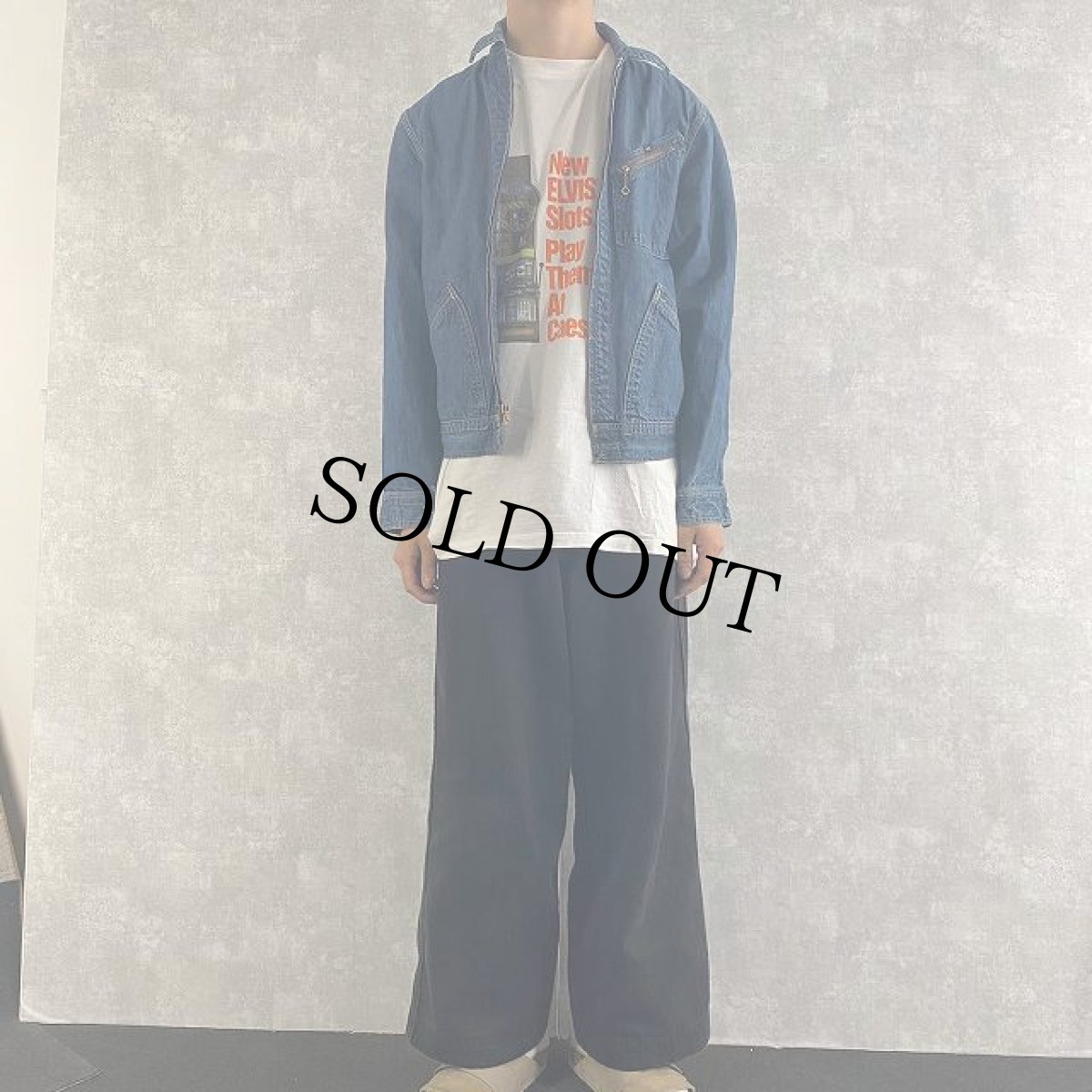 画像2: 60's Lee 91-B デニムジップジャケット 38 (2)