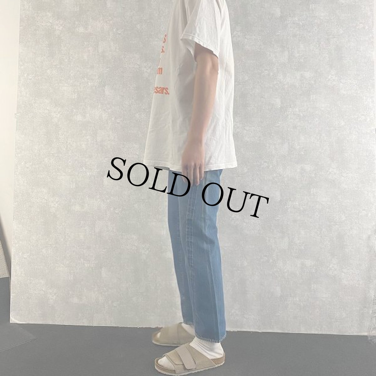 画像3: 60〜70's LEVI'S 501 BIGE デニムパンツ W28 (3)