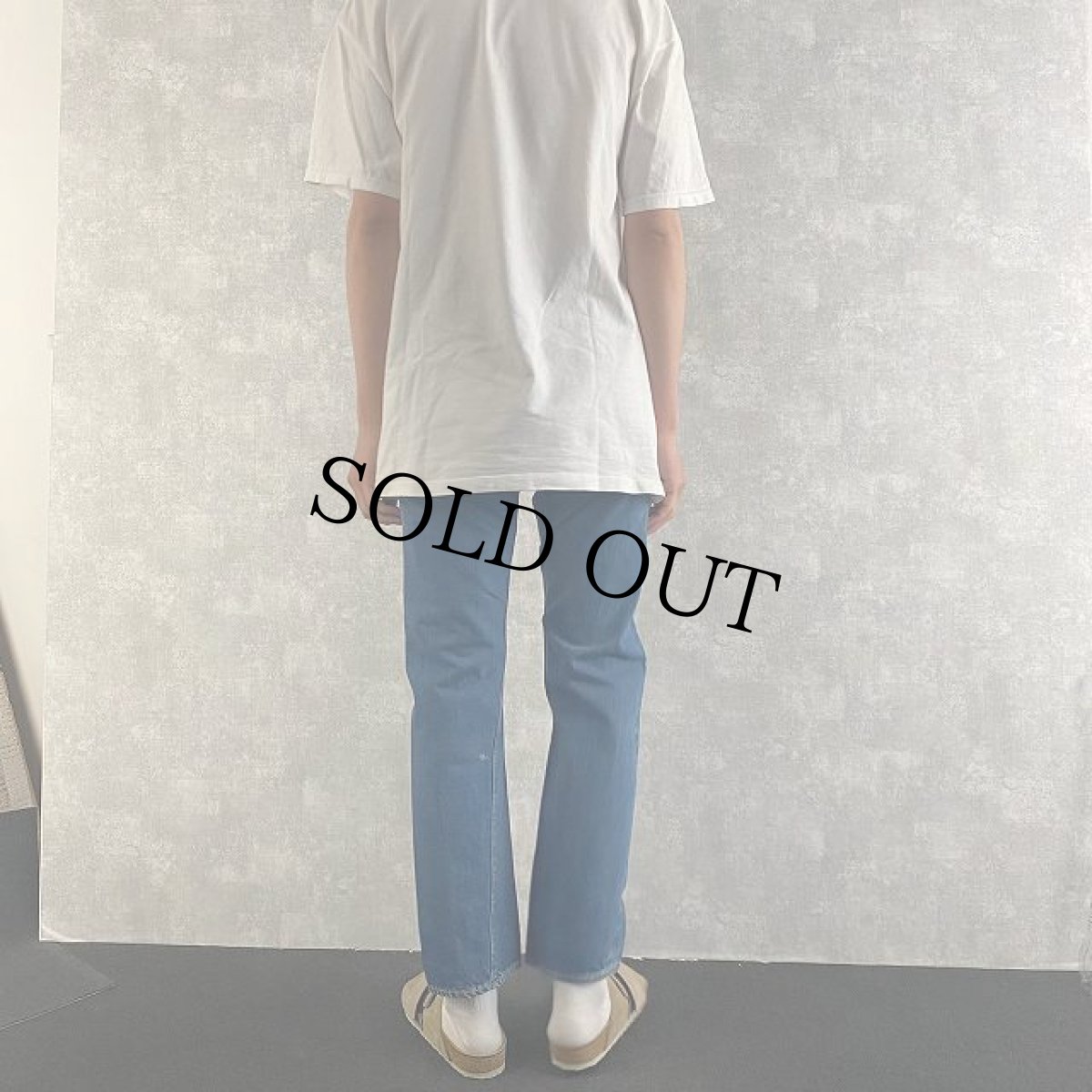 画像4: 60〜70's LEVI'S 501 BIGE デニムパンツ W28 (4)