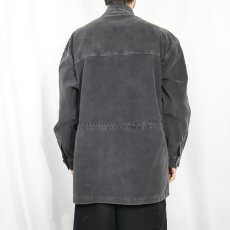 画像3: 80〜90's Yves Saint-Laurent コーデュロイカバーオール BLACK M (3)