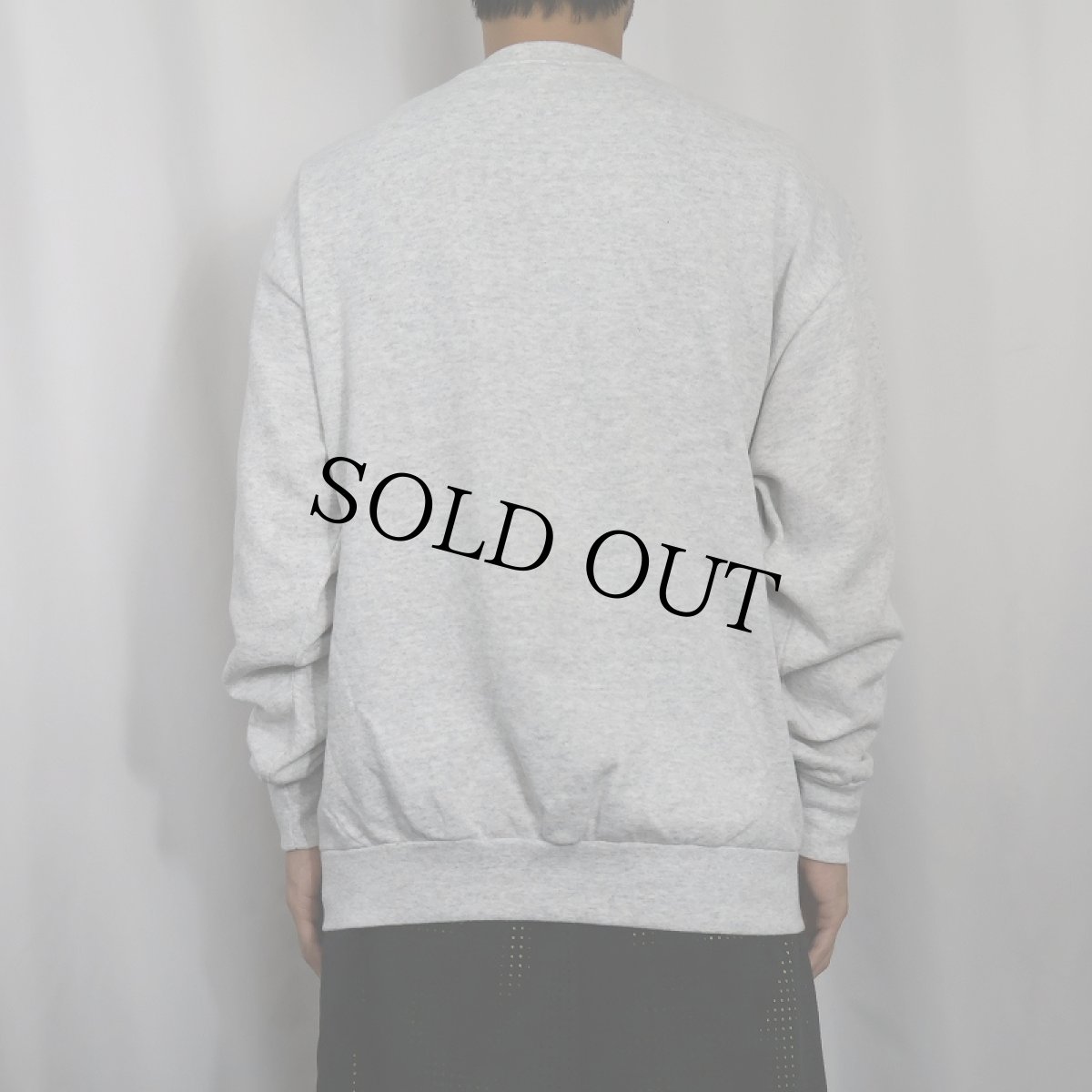 画像3: 90's USA製 スマイルプリントスウェット XL (3)