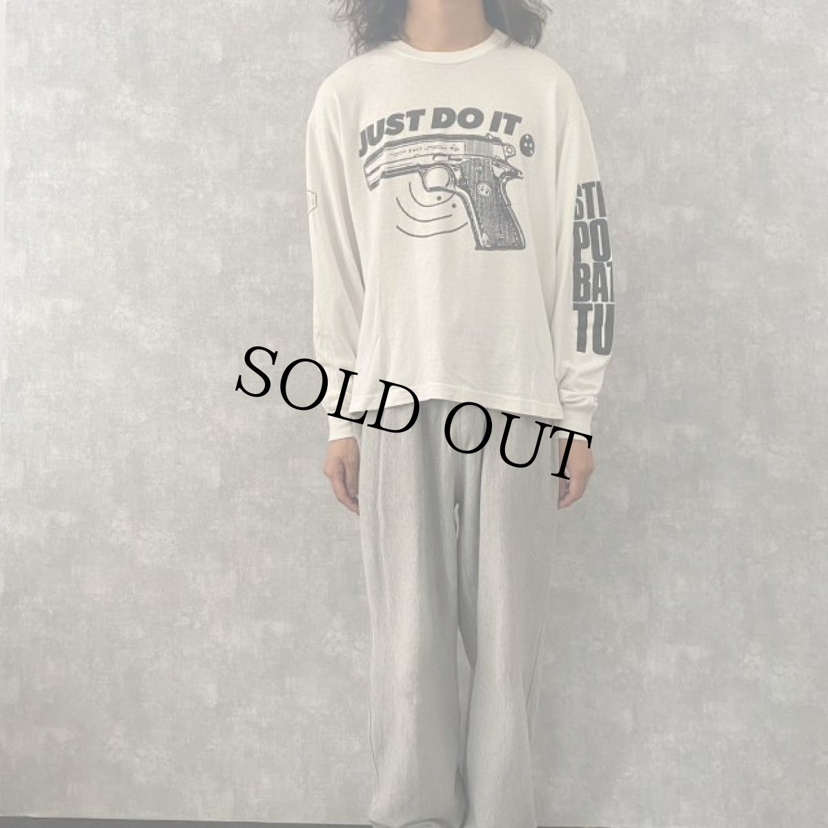 画像2: 90's Steel Pole Bath Tub USA製 "JUST DO IT" ロックバンドロンT XL (2)