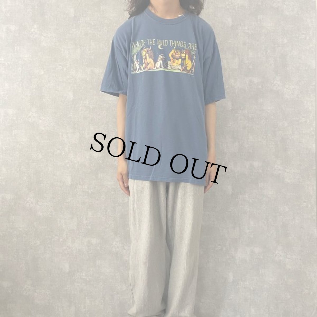 画像2: かいじゅうたちのいるところ 絵本プリントTシャツ XL (2)
