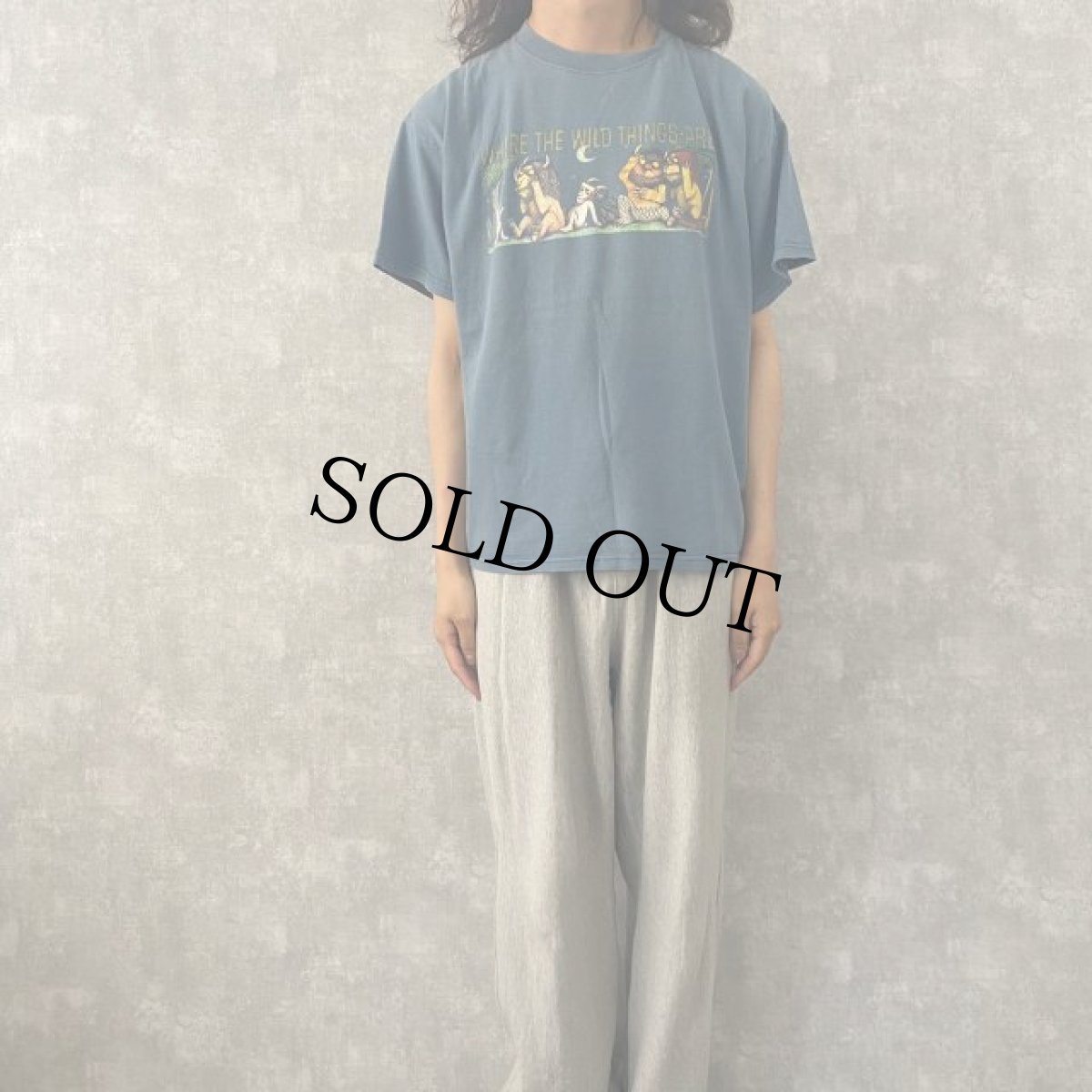 画像2: かいじゅうたちのいるところ 絵本プリントTシャツ (2)