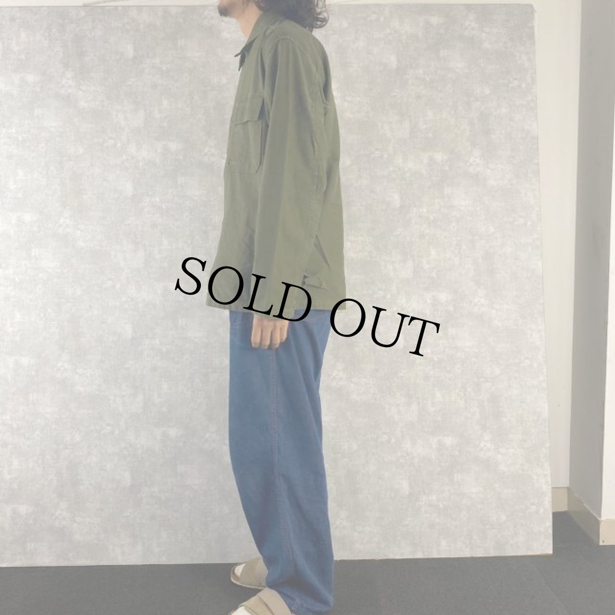 画像3: 50's U.S.ARMY Utility Shirt 1st MEDIUM (3)