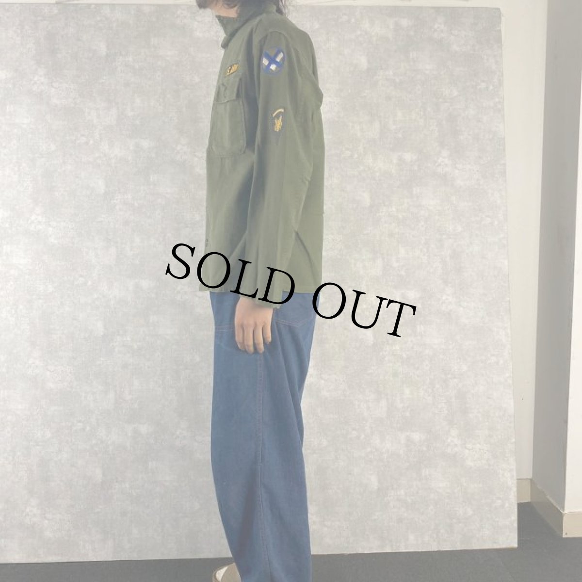 画像3: 50's U.S.ARMY Utility Shirt 1st SMALL (3)