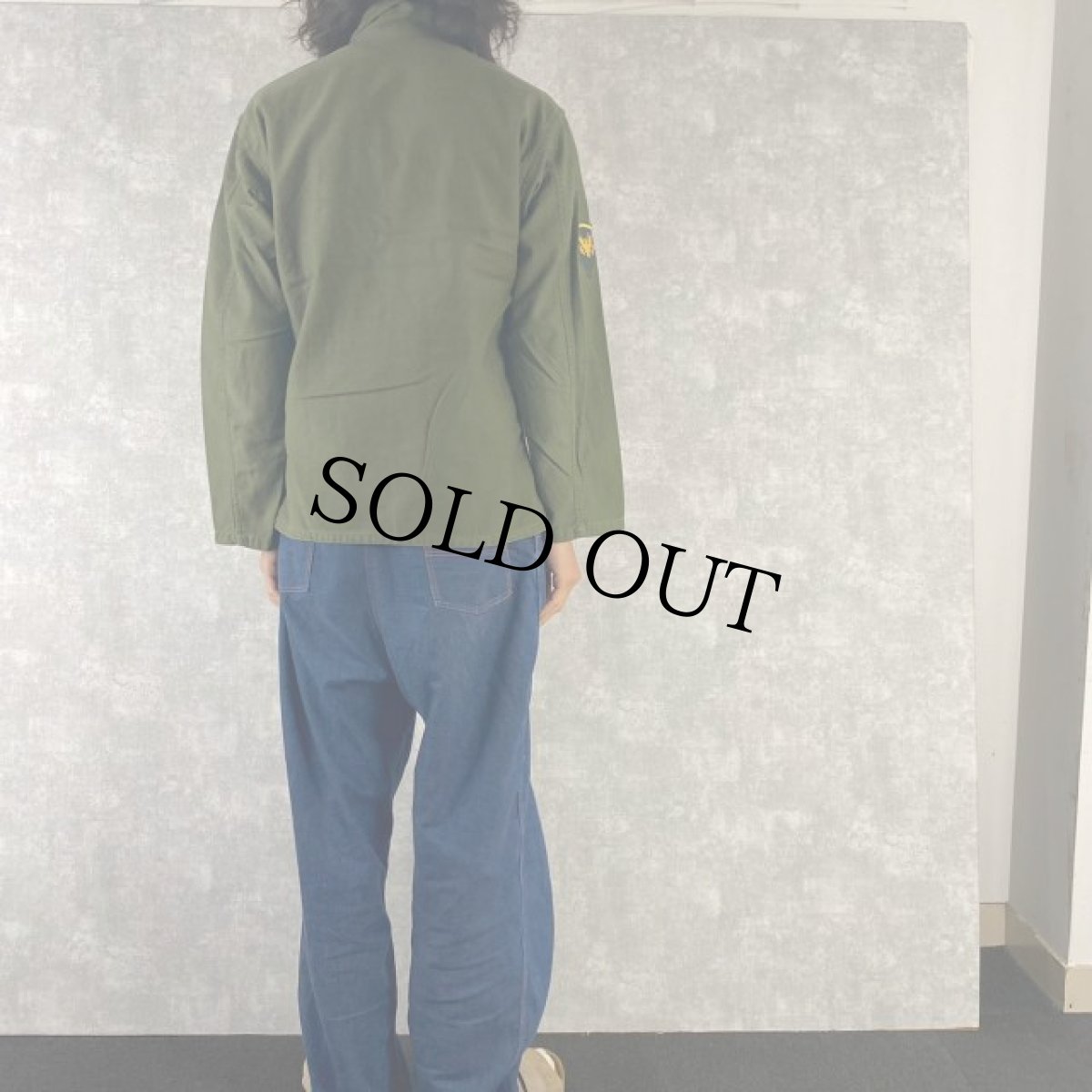 画像4: 50's U.S.ARMY Utility Shirt 1st SMALL (4)