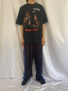 画像2: 2PAC "all eyes on me" ヒップホップTシャツ (2)