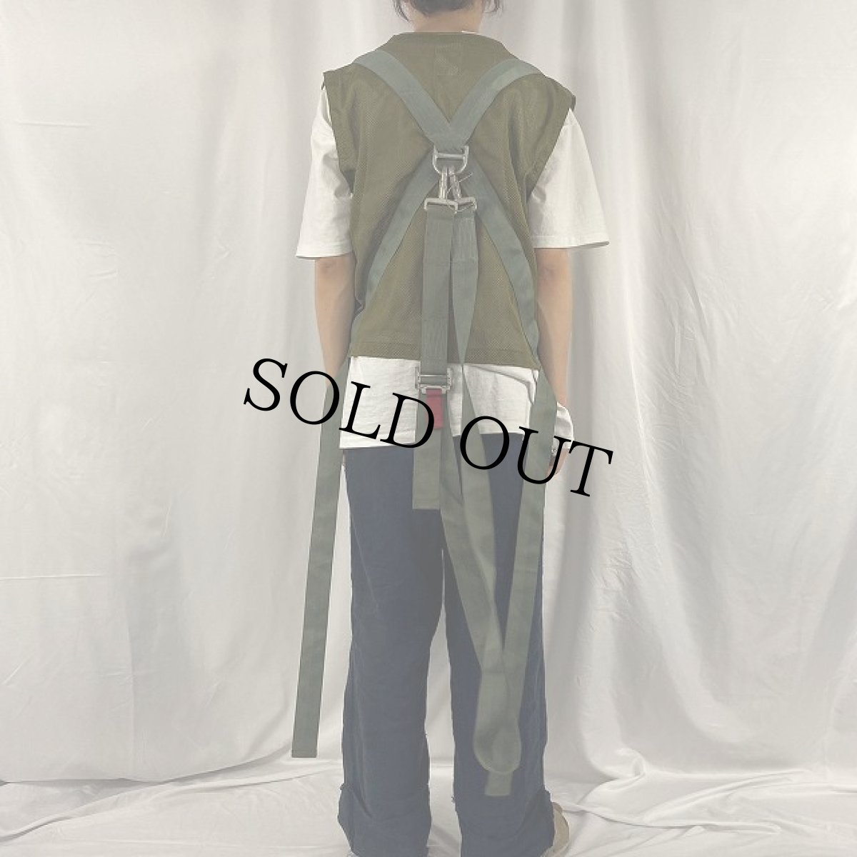 画像4: 90's U.S.ARMY Door Gunner Safety Vest (4)