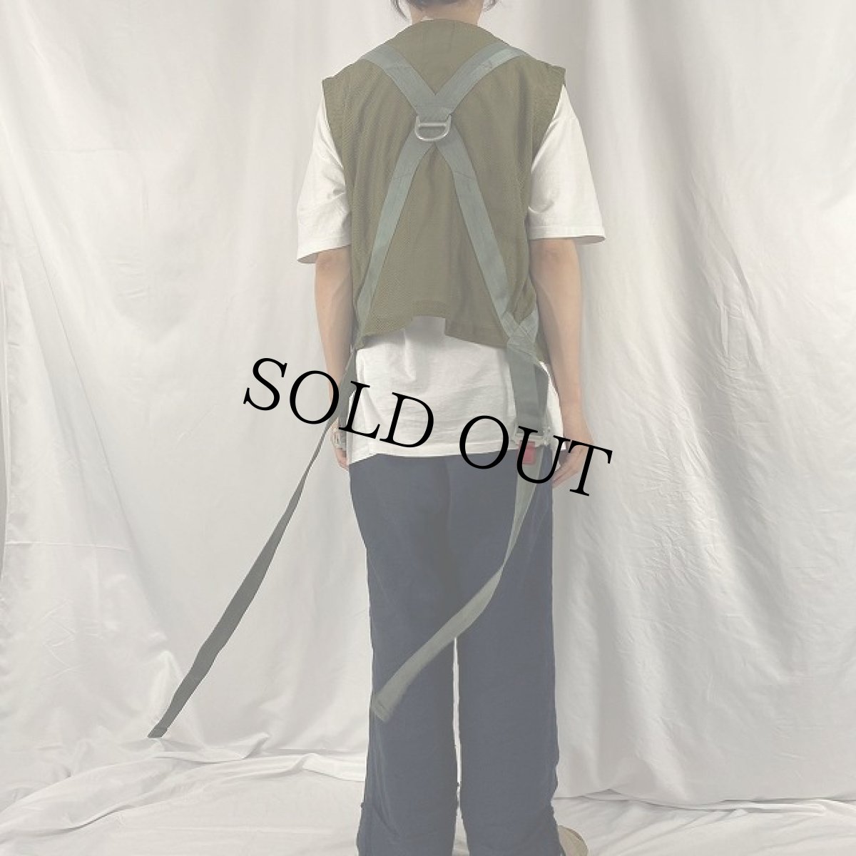 画像4: 90's U.S.ARMY Door Gunner Safety Vest (4)